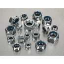 Nylon Lock Nut Assortment 300pc M6-M12 DIN 982 Metric | Pipe Manufacturers Ltd..