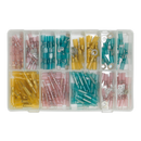 Adhesive Lined Heat Shrink Terminal Assortment 142pc Blue, Red & Yellow | Pipe Manufacturers Ltd..