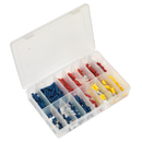 Crimp Terminal Assortment 200pc Blue, Red & Yellow | Pipe Manufacturers Ltd..