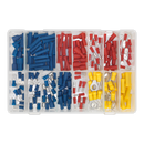 Crimp Terminal Assortment 200pc Blue, Red & Yellow | Pipe Manufacturers Ltd..