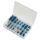 Crimp Terminal Assortment 280pc Blue | Pipe Manufacturers Ltd..