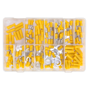Crimp Terminal Assortment 140pc Yellow | Pipe Manufacturers Ltd..