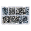 Setscrew, Nut & Washer Assortment 408pc High Tensile M6 Metric | Pipe Manufacturers Ltd..