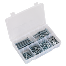 Setscrew, Nut & Washer Assortment 220pc High Tensile M8 Metric | Pipe Manufacturers Ltd..
