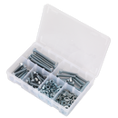 Setscrew, Nut & Washer Assortment 220pc High Tensile M8 Metric | Pipe Manufacturers Ltd..