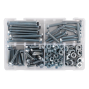 Setscrew, Nut & Washer Assortment 220pc High Tensile M8 Metric | Pipe Manufacturers Ltd..