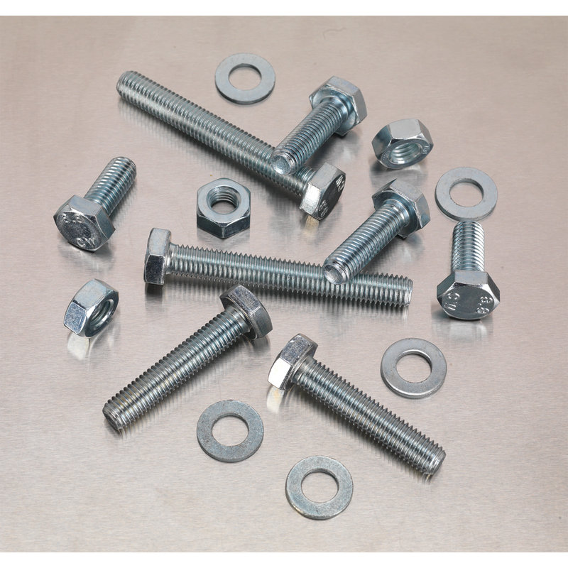 Setscrew, Nut & Washer Assortment 150pc High Tensile M10 Metric | Pipe Manufacturers Ltd..