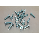 Machine (Body) Screw Assortment 264pc M5-M8 Countersunk DIN 965Z & Pan Head DIN 7985Z Pozi - Metric | Pipe Manufacturers Ltd..