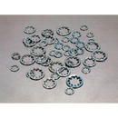 Lock Washer Assortment 1000pc Serrated Internal M5-M10 Metric DIN 6798J | Pipe Manufacturers Ltd..