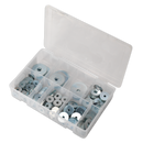 Repair Washer Assortment 240pc M5-M10 Metric Zinc Plated | Pipe Manufacturers Ltd..