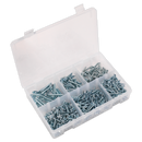 Self Tapping Screw Assortment 510pc Countersunk Pozi Zinc DIN 7982 | Pipe Manufacturers Ltd..