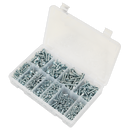 Self Tapping Screw Assortment 700pc Pan Head Pozi Zinc DIN 7981CZ | Pipe Manufacturers Ltd..