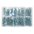 Self Tapping Screw Assortment 305pc Pan Head Pozi Zinc DIN 7981CZ | Pipe Manufacturers Ltd..