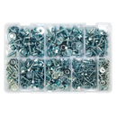 Acme Screw with Captive Washer Assortment 300pc Zinc BS 4174CZ | Pipe Manufacturers Ltd..