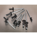 Rivet Assortment 200pc Black Anodised | Pipe Manufacturers Ltd..