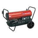 Space Warmer¨ Paraffin/Kerosene/Diesel Heater 125,000Btu/hr with Wheels | Pipe Manufacturers Ltd..