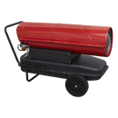 Space Warmer¨ Kerosene/Diesel Heater 340,000Btu/hr with Wheels | Pipe Manufacturers Ltd..