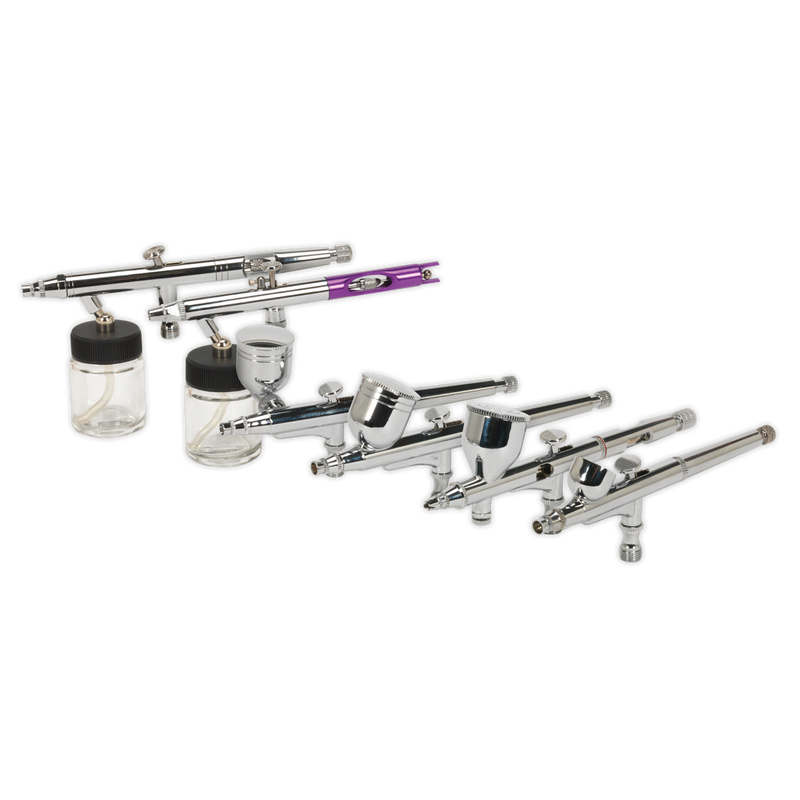 Air Brush Kit 10pc Gravity/Suction Feed | Pipe Manufacturers Ltd..