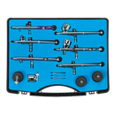 Air Brush Kit 10pc Gravity/Suction Feed | Pipe Manufacturers Ltd..