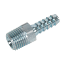 Screwed Tailpiece Male 1/4"BSPT - 1/4" Hose Pack of 5 | Pipe Manufacturers Ltd..