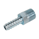 Screwed Tailpiece Male 1/4"BSPT - 1/4" Hose Pack of 5 | Pipe Manufacturers Ltd..