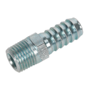 Screwed Tailpiece Male 1/4"BSPT - 3/8" Hose Pack of 5 | Pipe Manufacturers Ltd..