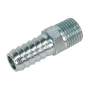 Screwed Tailpiece Male 1/4"BSPT - 3/8" Hose Pack of 5 | Pipe Manufacturers Ltd..