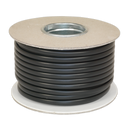 Automotive Cable Thick Wall Flat Twin 2 x 1mm_ 14/0.30mm 30m Black | Pipe Manufacturers Ltd..