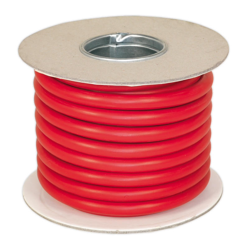 Automotive Starter Cable 196/0.40mm 25mm_ 170A 10m Red | Pipe Manufacturers Ltd..