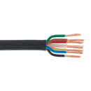 Automotive Cable Thin Wall 6 x 1mm_ 32/0.20mm, 1 x 2mm_ 28/0.30mm 30m Black | Pipe Manufacturers Ltd..