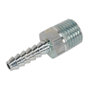 Screwed Tailpiece Male 1/4"BSPT - 3/16" Hose Pack of 5 | Pipe Manufacturers Ltd..