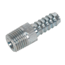 Screwed Tailpiece Male 1/4"BSPT - 5/16" Hose Pack of 5 | Pipe Manufacturers Ltd..