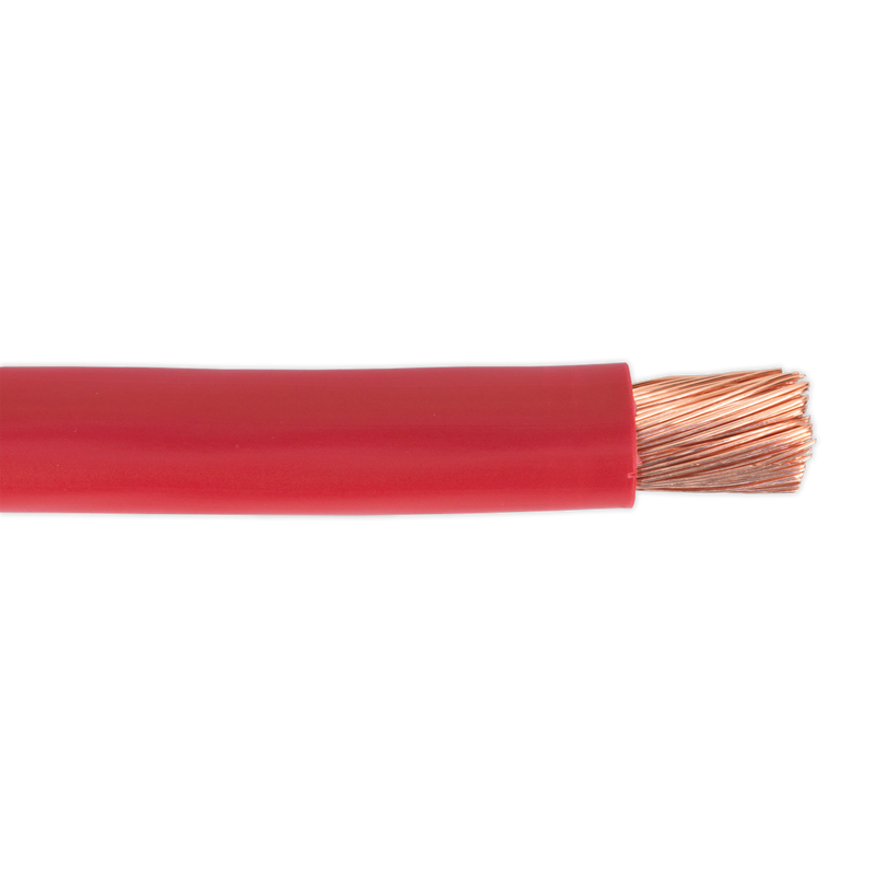 Automotive Starter Cable 315/0.40mm 40mm_ 300A 10m Red | Pipe Manufacturers Ltd..