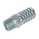 Screwed Tailpiece Male 1/4"BSPT - 1/2" Hose Pack of 5 | Pipe Manufacturers Ltd..