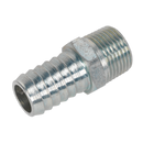 Screwed Tailpiece Male 3/8"BSPT - 1/2" Hose Pack of 5 | Pipe Manufacturers Ltd..