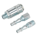 Air Tool Coupling Kit 3pc 1/4"BSP | Pipe Manufacturers Ltd..