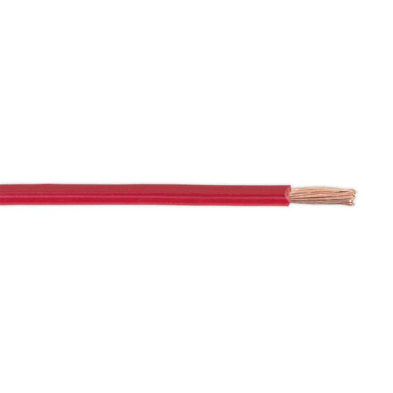 Automotive Cable Thin Wall Single 4.5mm_ 65/0.30mm 30m Red | Pipe Manufacturers Ltd..