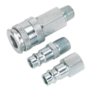 Air Tool Coupling Kit 1/4"BSP High Flow | Pipe Manufacturers Ltd..