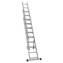 Aluminium Extension Combination Ladder 3x9 EN 131 | Pipe Manufacturers Ltd..