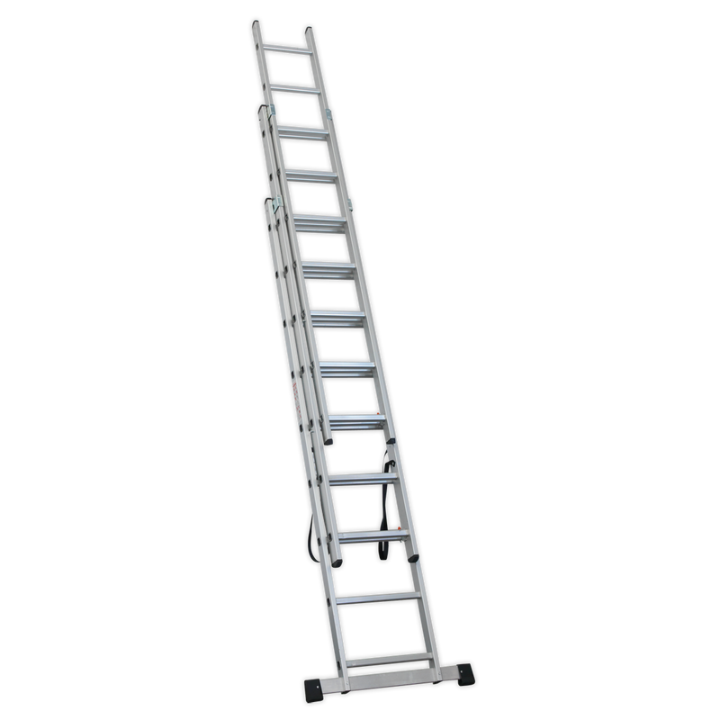 Aluminium Extension Combination Ladder 3x9 EN 131 | Pipe Manufacturers Ltd..