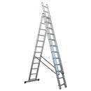 Aluminium Extension Combination Ladder 3x12 EN 131 | Pipe Manufacturers Ltd..