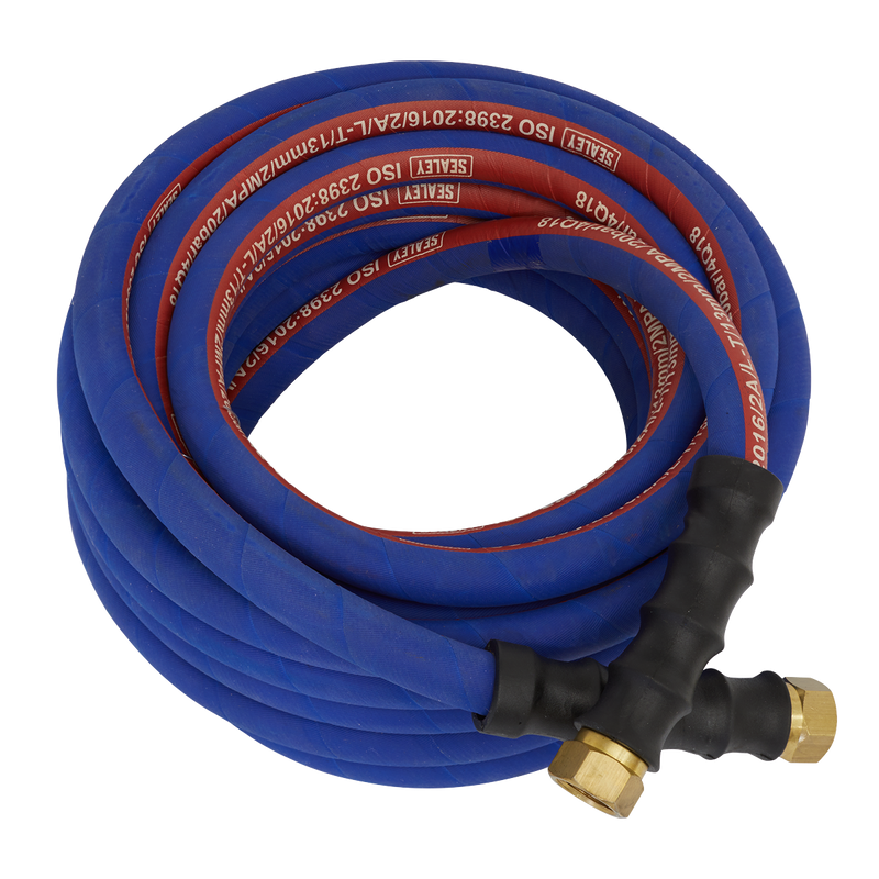 Air Hose 10m x ¯13mm with 1/2"BSP Unions Extra-Heavy-Duty | Pipe Manufacturers Ltd..