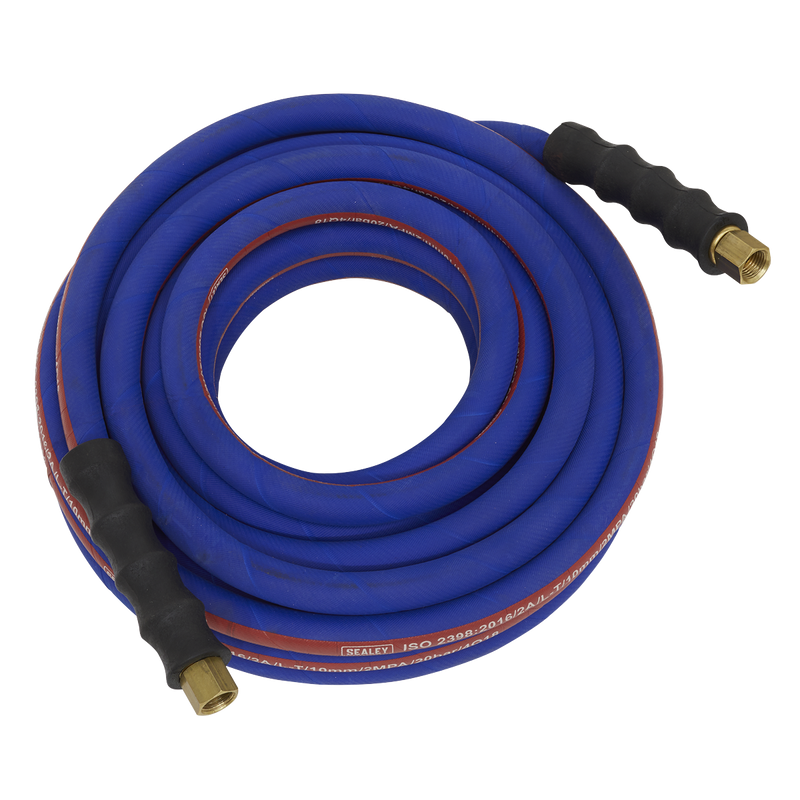 Air Hose 10m x ¯10mm with 1/4"BSP Unions Extra-Heavy-Duty | Pipe Manufacturers Ltd..