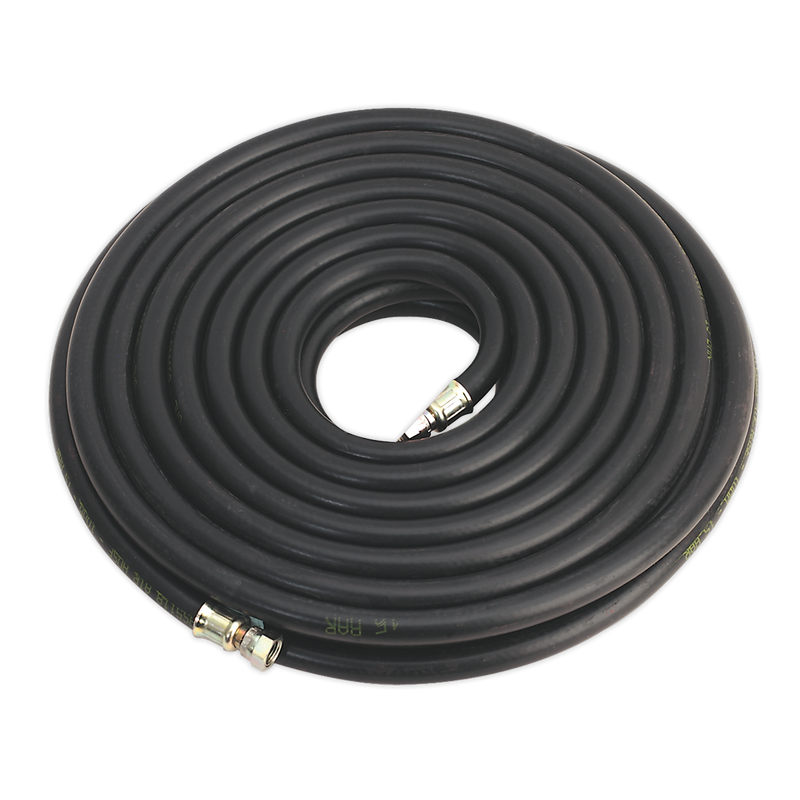 Air Hose 15m x ¯10mm with 1/4"BSP Unions Heavy-Duty | Pipe Manufacturers Ltd..
