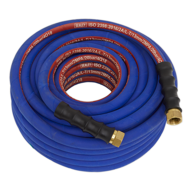 Air Hose 20m x ¯13mm with 1/2"BSP Unions Extra-Heavy-Duty | Pipe Manufacturers Ltd..