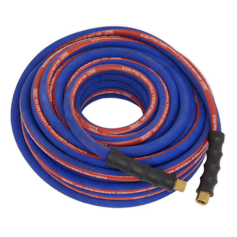 Air Hose 20m x ¯10mm with 1/4"BSP Unions Extra-Heavy-Duty | Pipe Manufacturers Ltd..