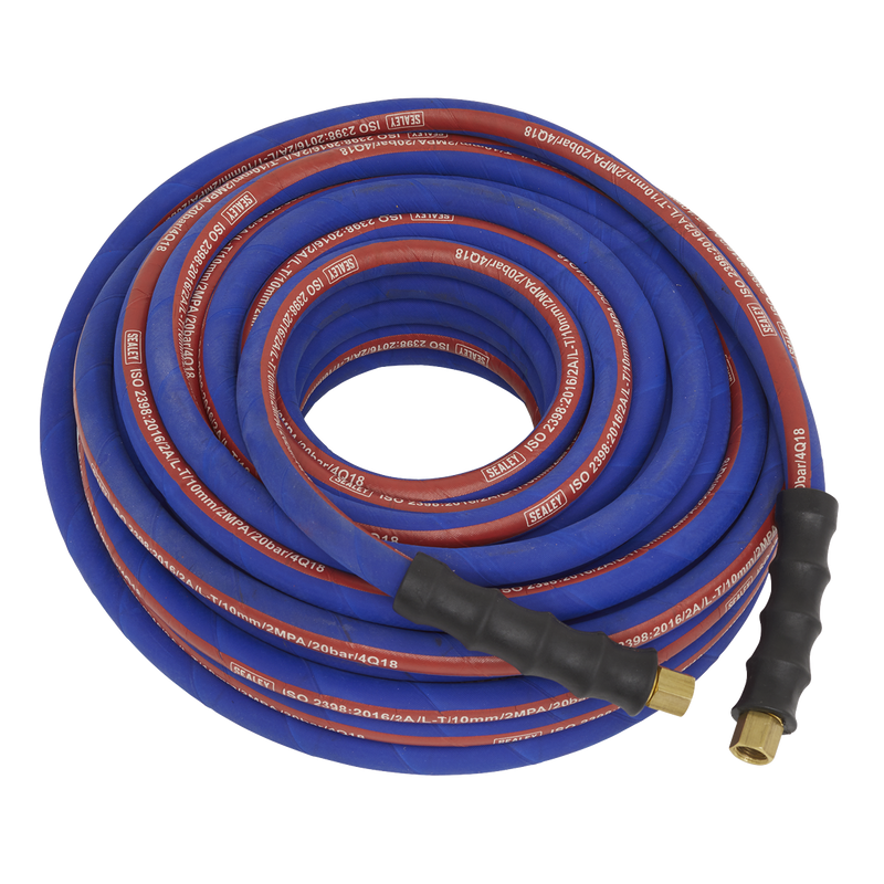Air Hose 20m x ¯8mm with 1/4"BSP Unions Extra Heavy-Duty | Pipe Manufacturers Ltd..