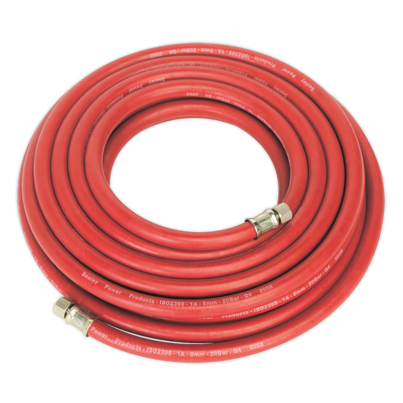 Air Hose 10m x ¯8mm with 1/4"BSP Unions | Pipe Manufacturers Ltd..