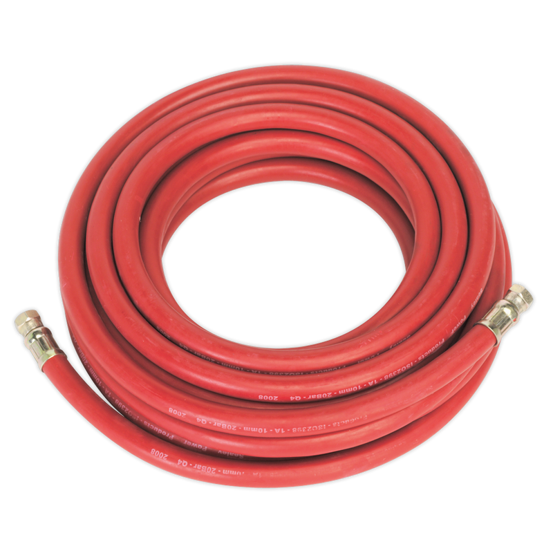 Air Hose 10m x ¯10mm with 1/4"BSP Unions | Pipe Manufacturers Ltd..