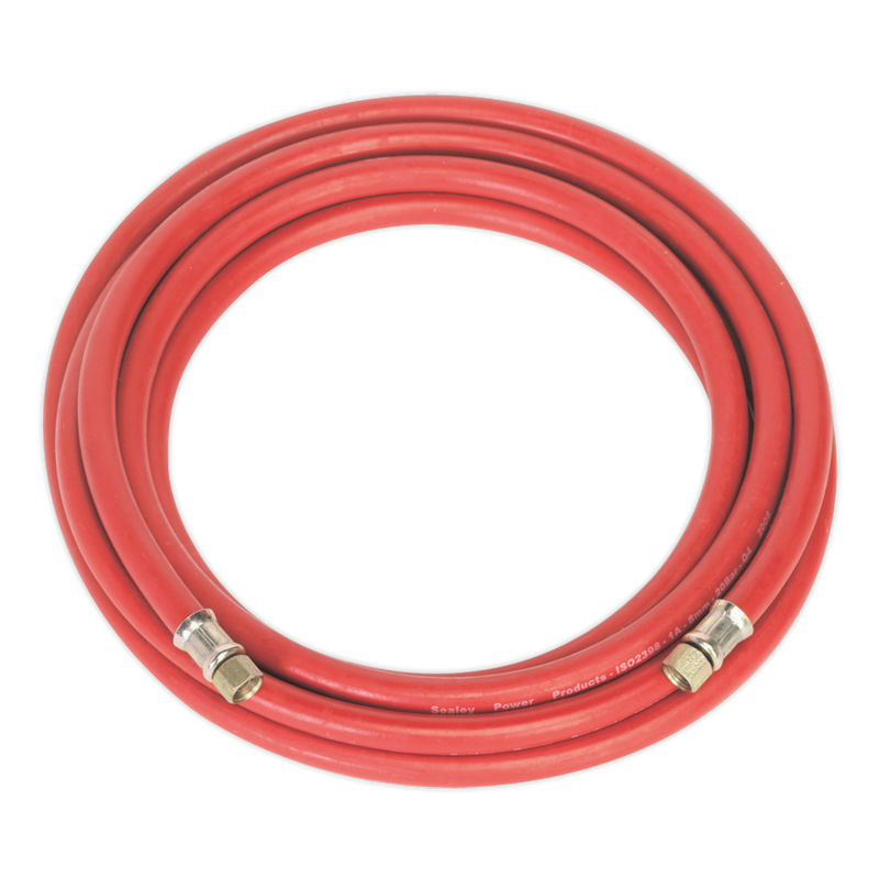 Air Hose 5m x ¯8mm with 1/4"BSP Unions | Pipe Manufacturers Ltd..